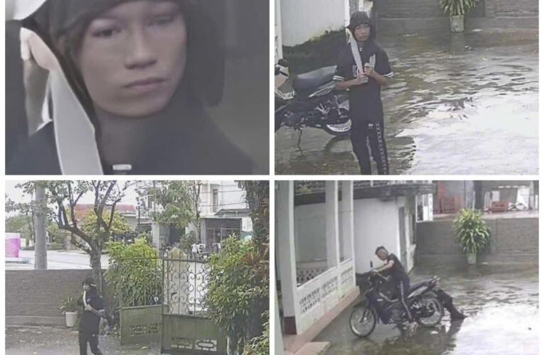 Video đối tượng trộm cắp tài sản – chiếc xe máy tại nhà bạn Châu Thảo tại Km 11 (Hải Đông cũ) phường Móng Cái 3