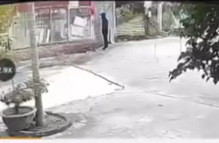 Đoạn camera nhà dân ghi lại, đối tượng khả nghi, gây ra vụ án tại Bình Khê