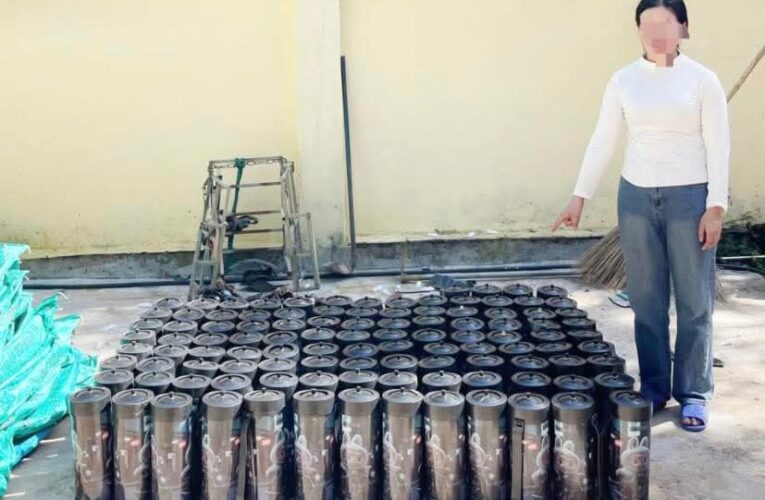 Liên tiếp bắt giữ các vụ vận chuyển khí “cười” trái phép tại Quảng Ninh